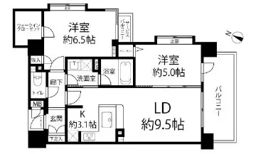 エクセレント笹塚-間取り